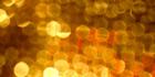 Abstract image of orange blurred lights